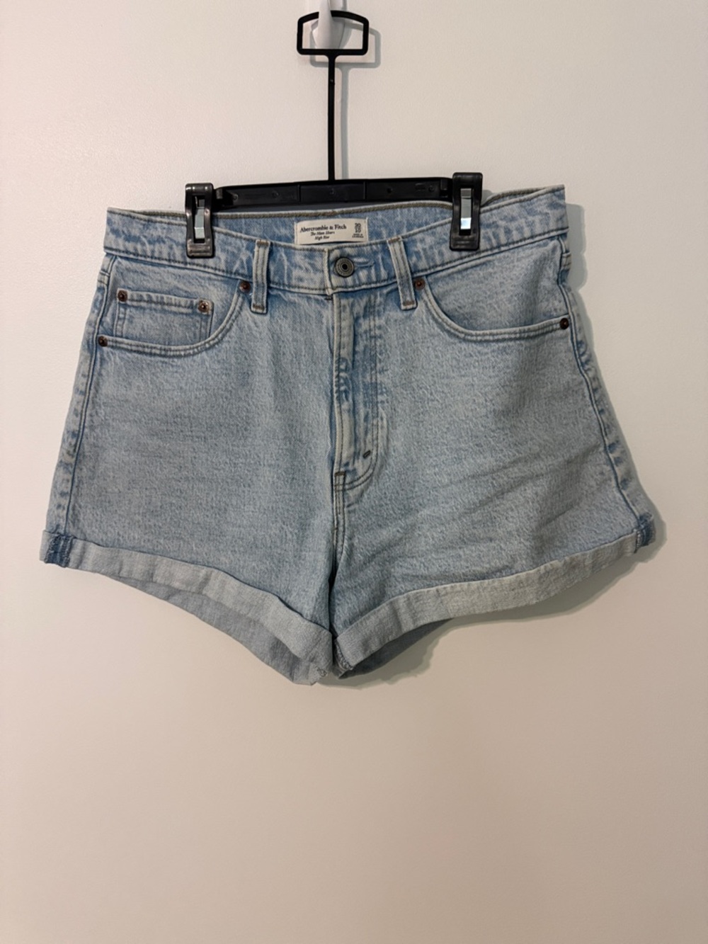 Abercrombie & Fitch Mom High Rise Shorts Curve Love